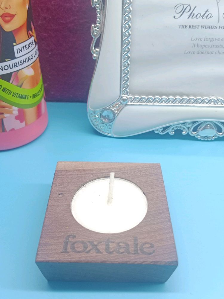 FOXTALE WOODEN CANDLE