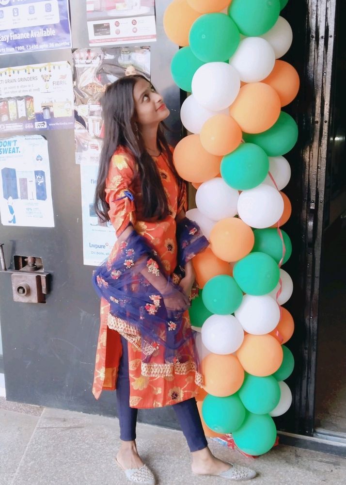 Orange Kurti .. 🧡