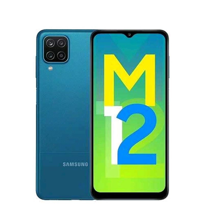 Samsung Galaxy M12 (Blue,6GB RAM, 128GB Storage)