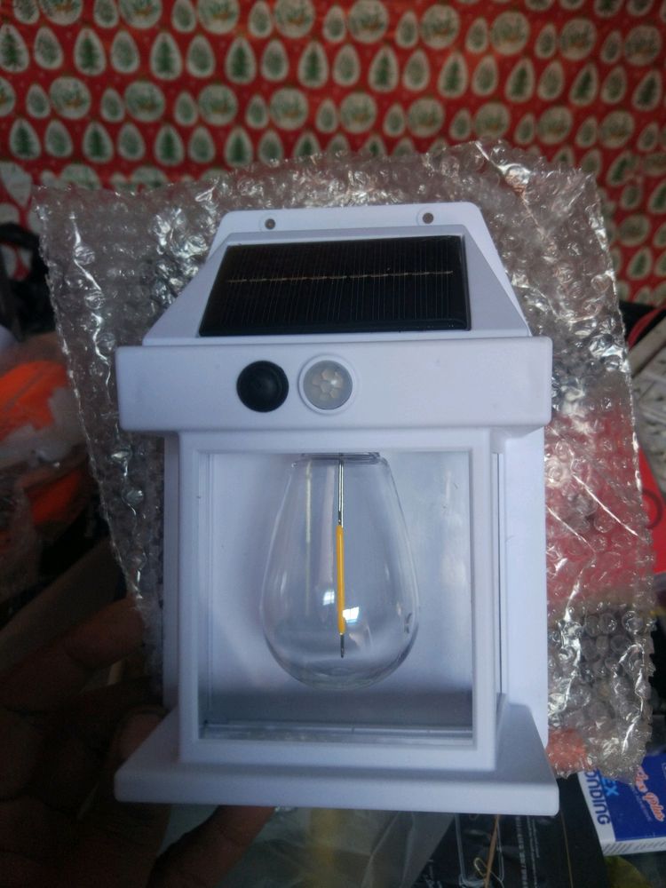 Solar Light With Motion Sensor