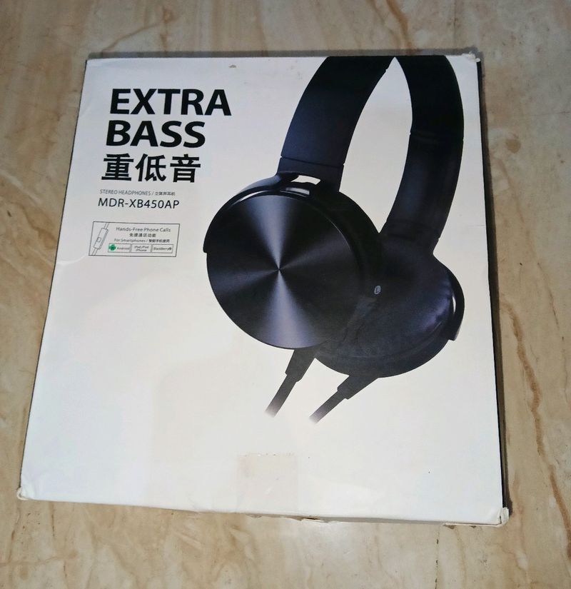 Extra Bass Wired Bluetooth Headphone