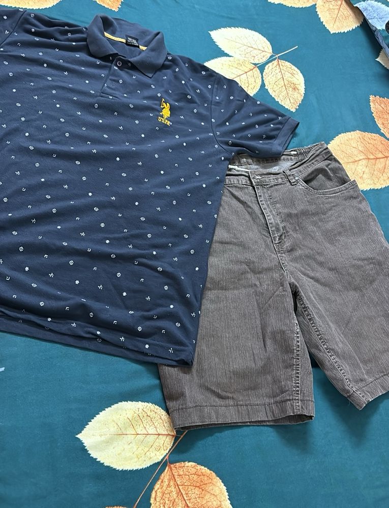 🔥combo Of Dailywear Tshirt- Shorts🔥