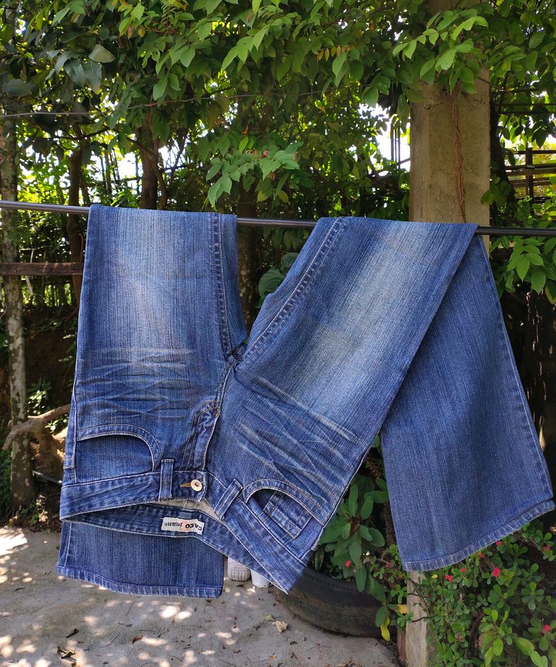 Vintage Low-waist Bootcut Jeans