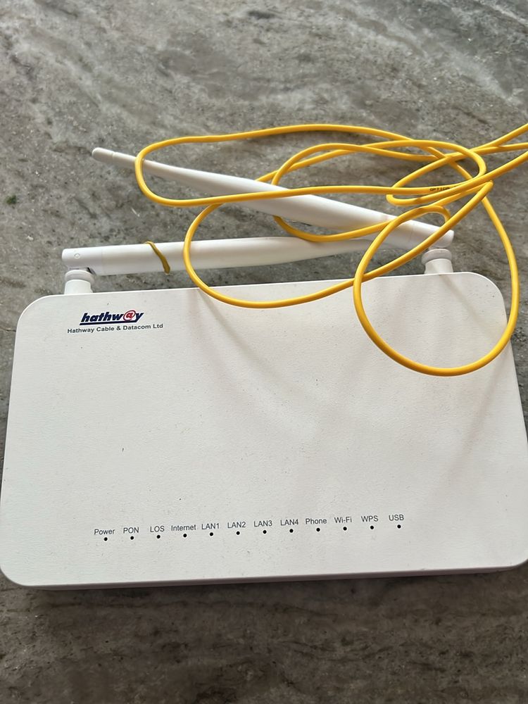 Hathway Wifi Router New One