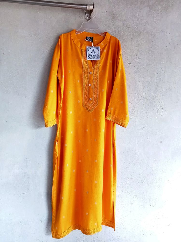 Yellow Kurta