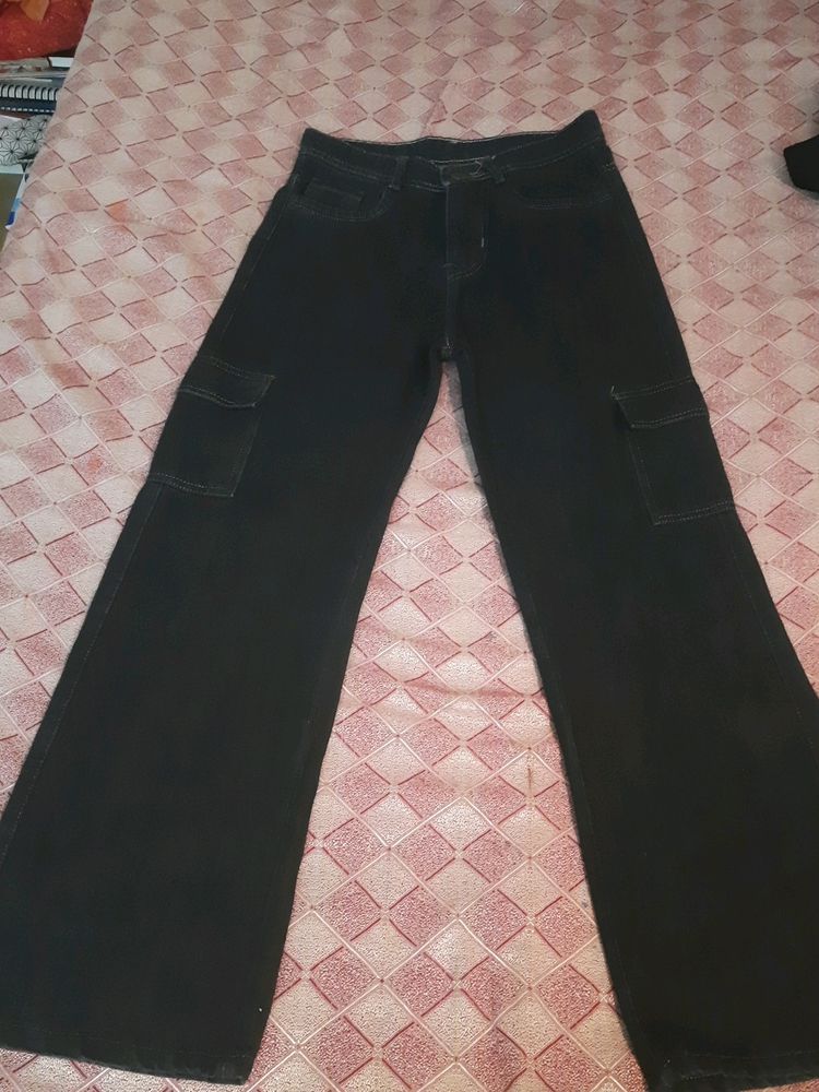 Straight Charcoal Black Jeans👖😍