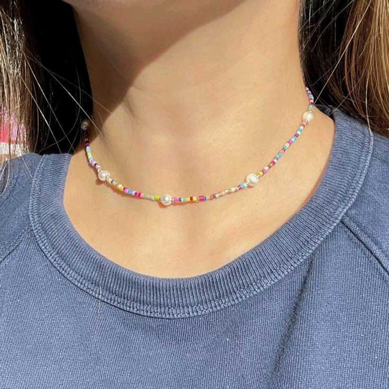 Beaded Multi Choker 💮