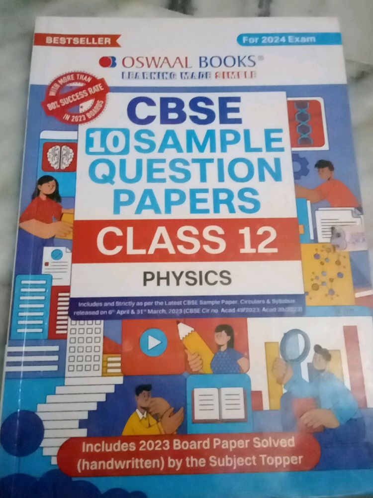 Oswaal CBSE Solved Papers Physics Class 12 Th