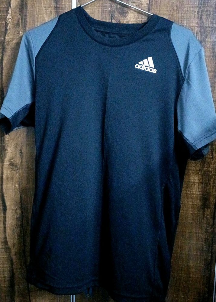 Addidas Black Dry Fit T Shirt