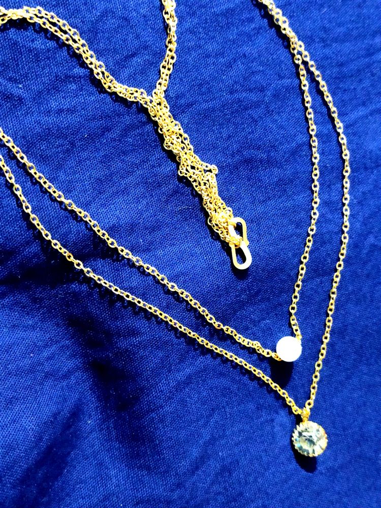 Layered Gold Plated Alloy Chain