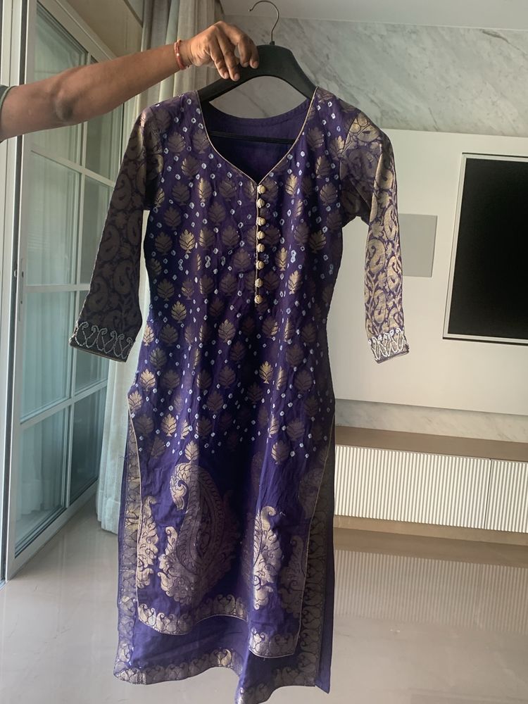 Fixed Price Purple Kurti