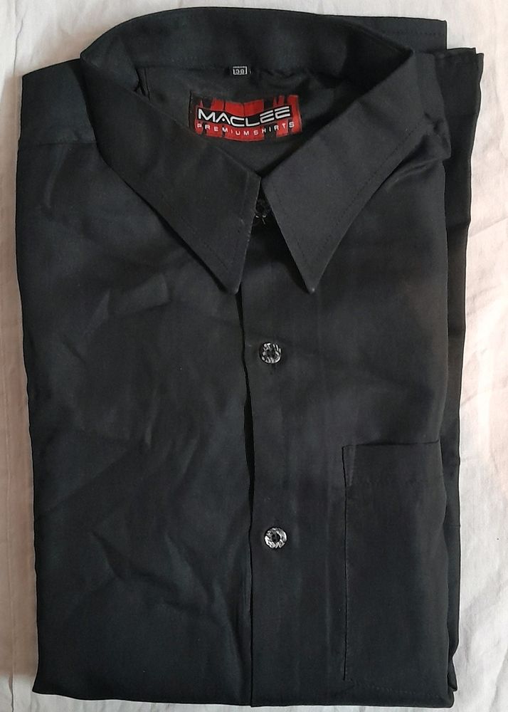 Black Shirt  Unused Piece 38 Number