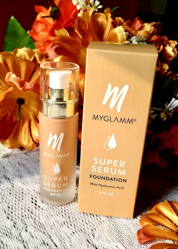 🆕MyGlamm Super Serum Foundation - 401W Toffee