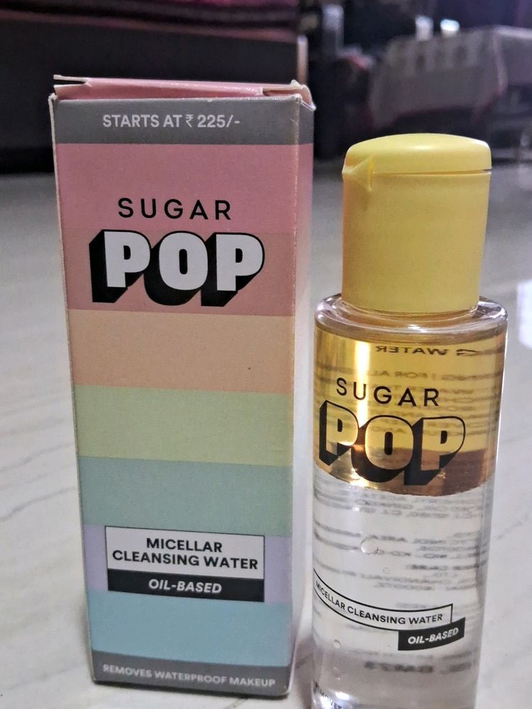 Sugar Pop Waterproof Makeup Remover Water