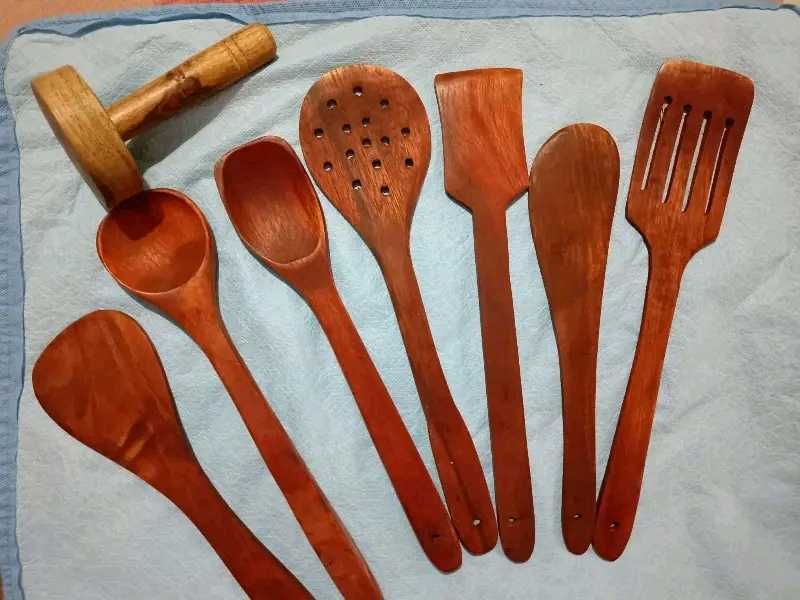 Non Stick Wooden New Cutlery For Sale