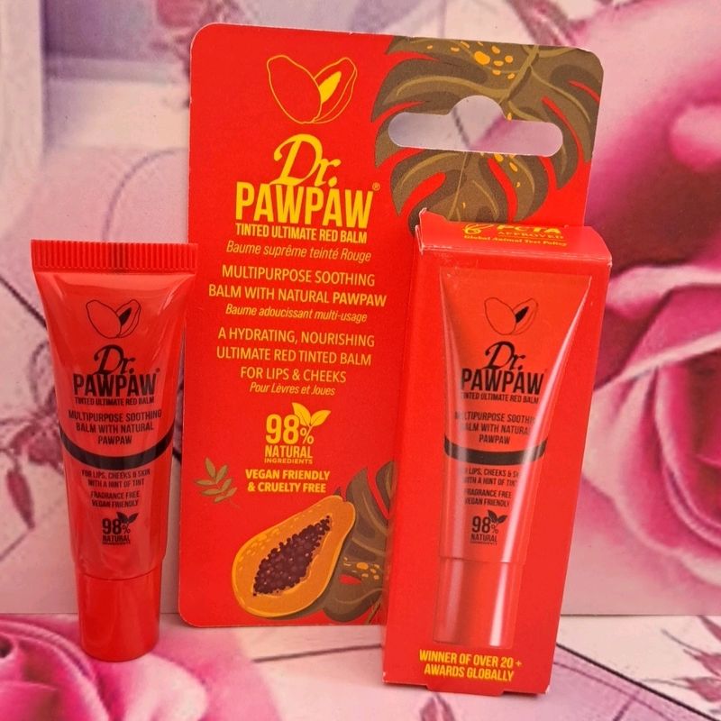 Dr. Pawpaw Tinted Ultimate Red Lip Balm