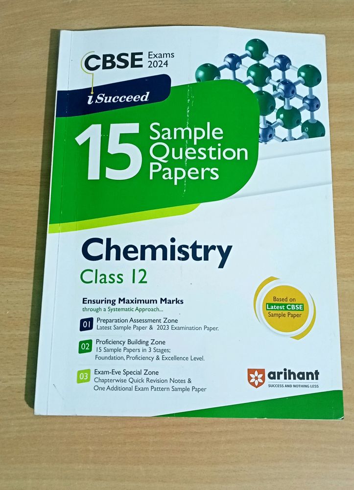 Chemistry Sample Paper Book For Class 12