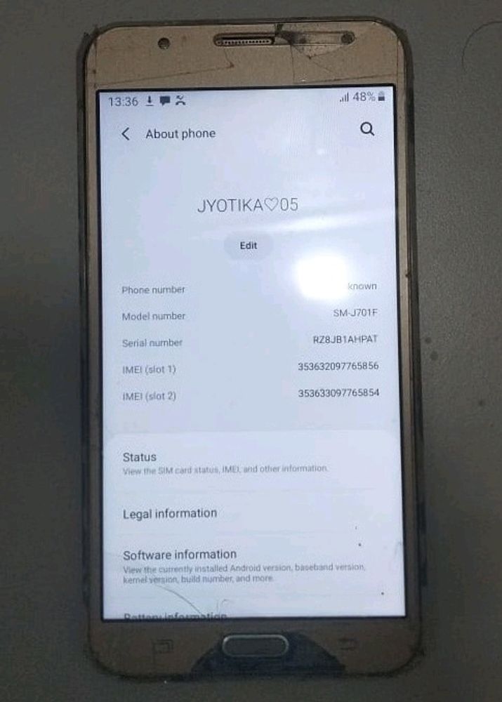 Samsung J7 Nxt