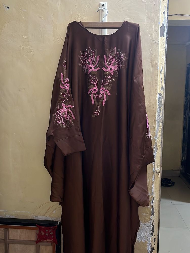 Rust Colour Abaya New Bt No Tag