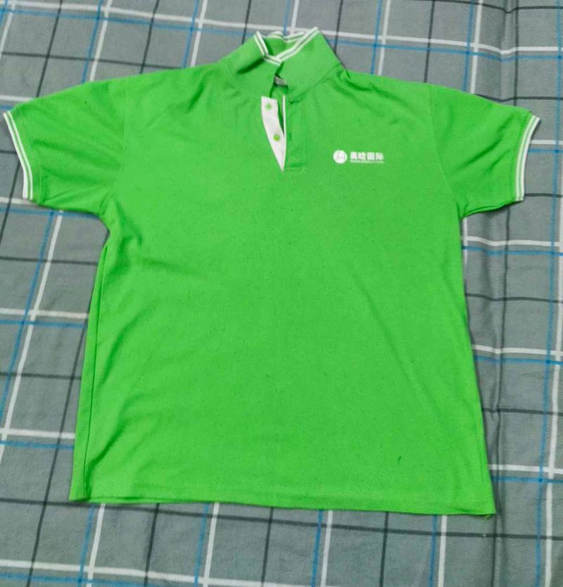 Stylish Green Polo T-Shirt – Aohan International