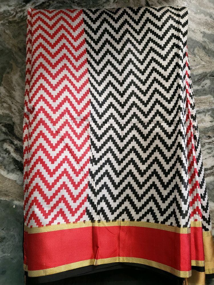 Designer Chanderi Saree