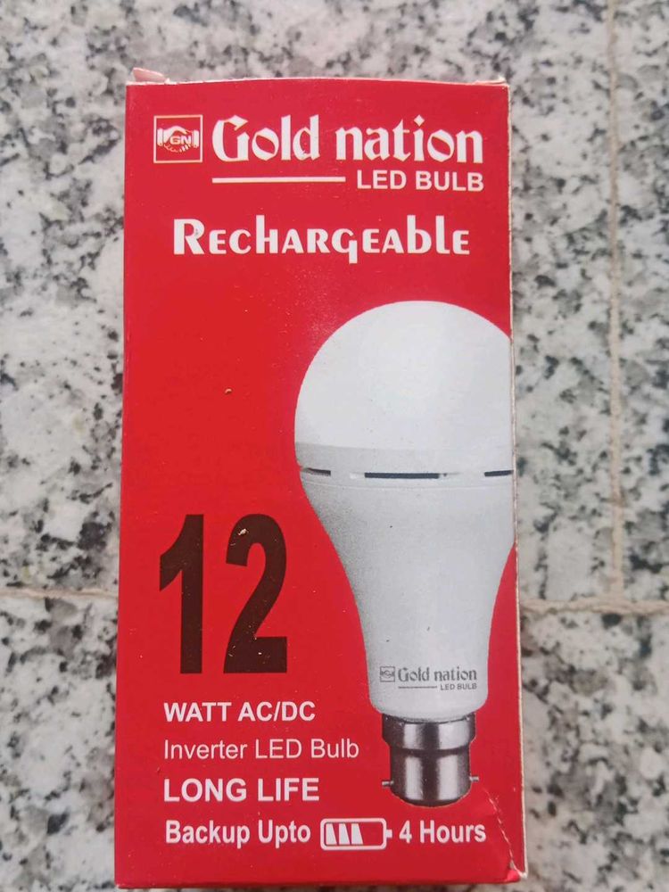 Rechargeable LED BULB