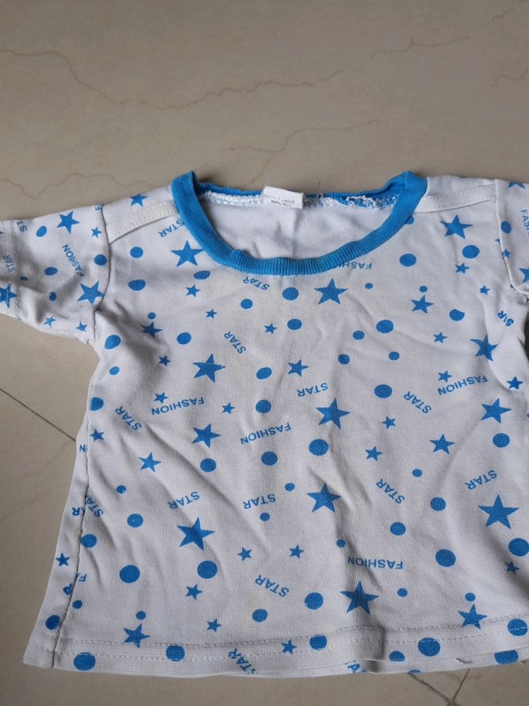 Baby Tshirt With Bottle And Nipple