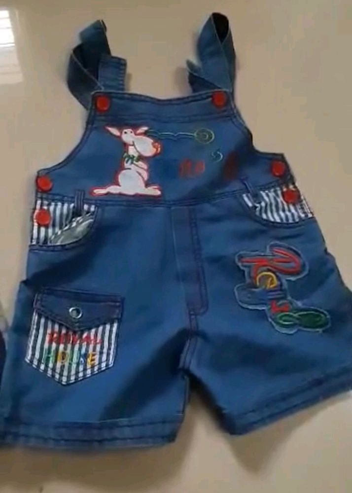 Kids Denim Dungaree