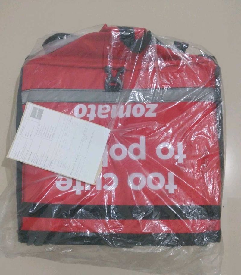 ZOMATO DELIVERY BAG