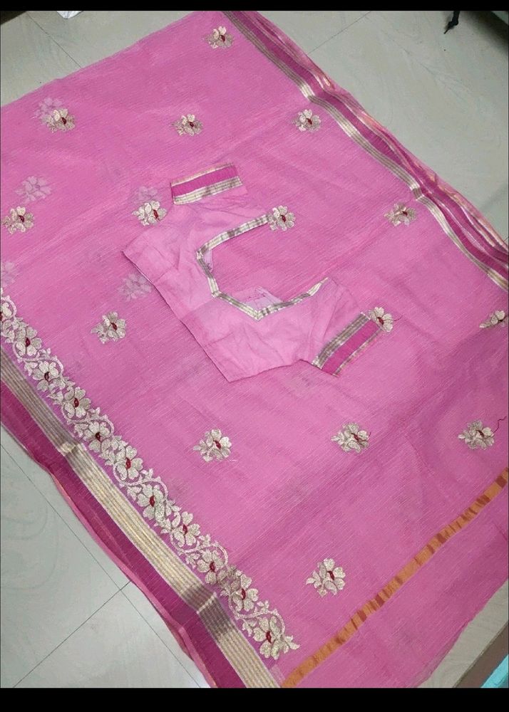 2 Combo Sarees With Blouses