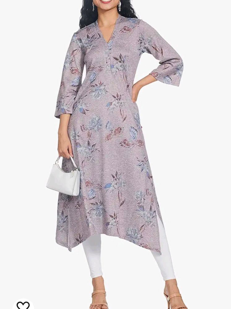 Biba semi winter kurti