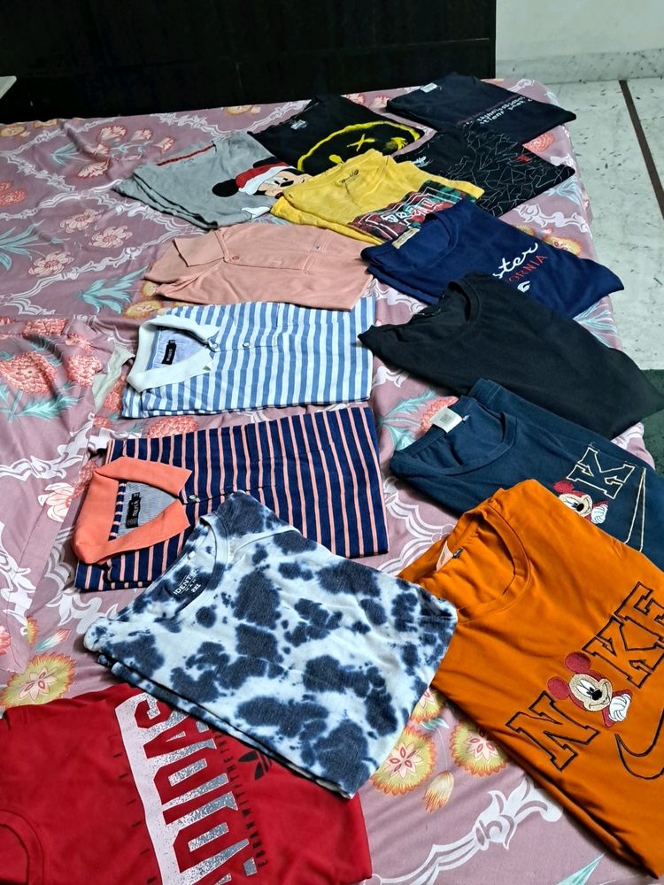 14 Tshirts (46/48 Chest Size )