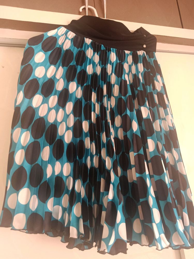 Accordian Skirt Polka Dots