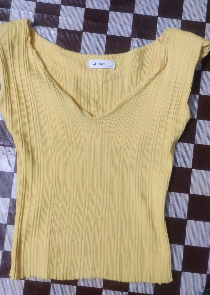 😍Yellow 🟡 Mustard Style Tank Top I 34-36