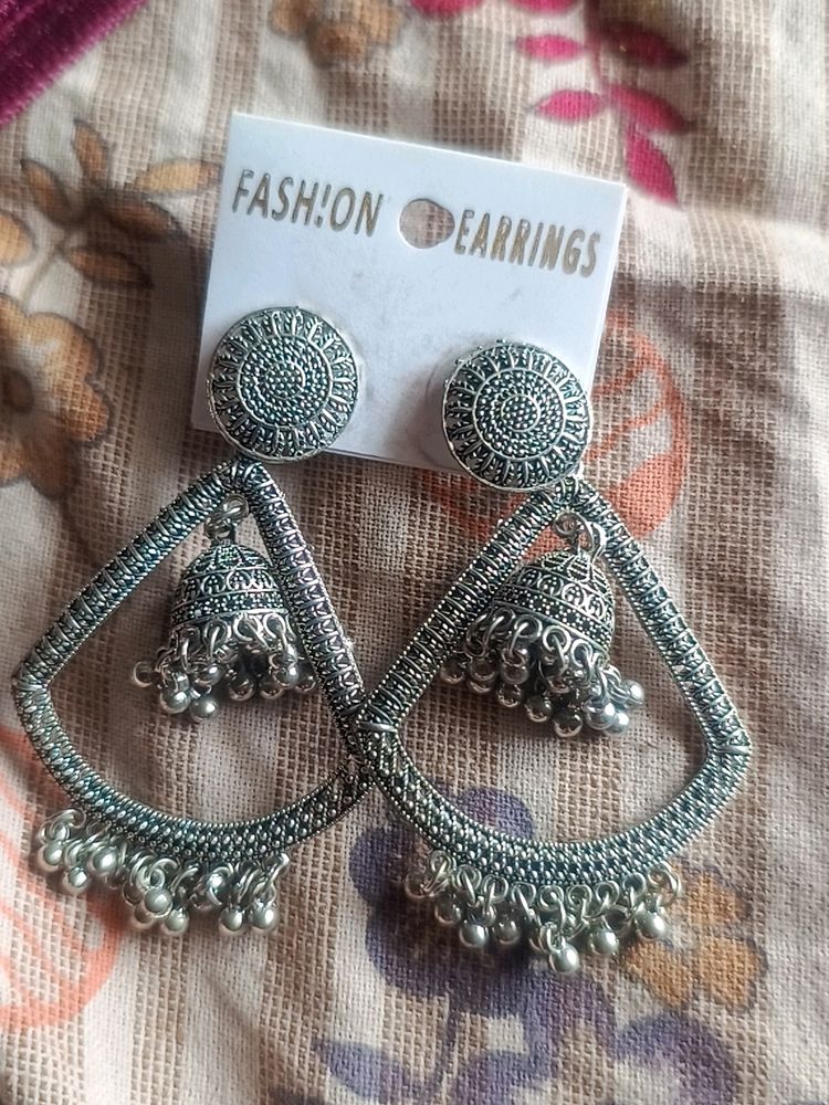 Silver Earring