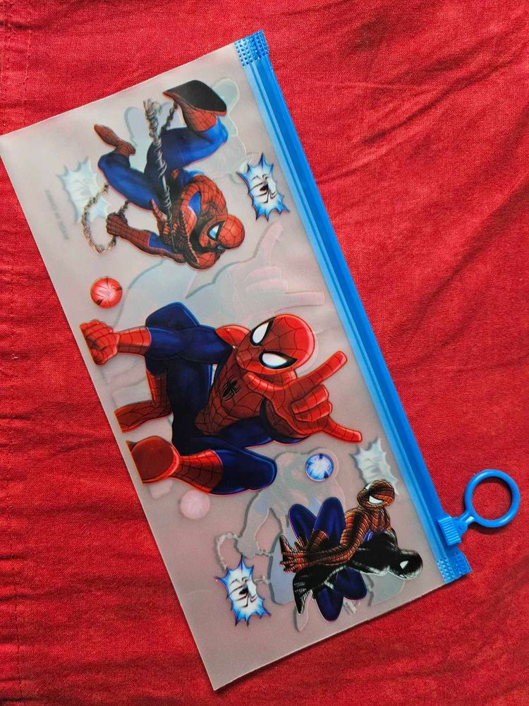 Spiderman Pouch + Stationary Set ❤️