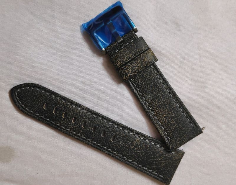 Genuine Leather imported watch strap 24mm