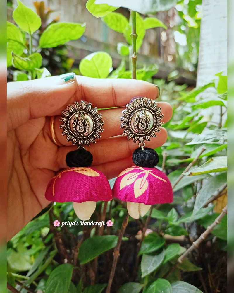 My Handmade Kori Jhumka ❤️.