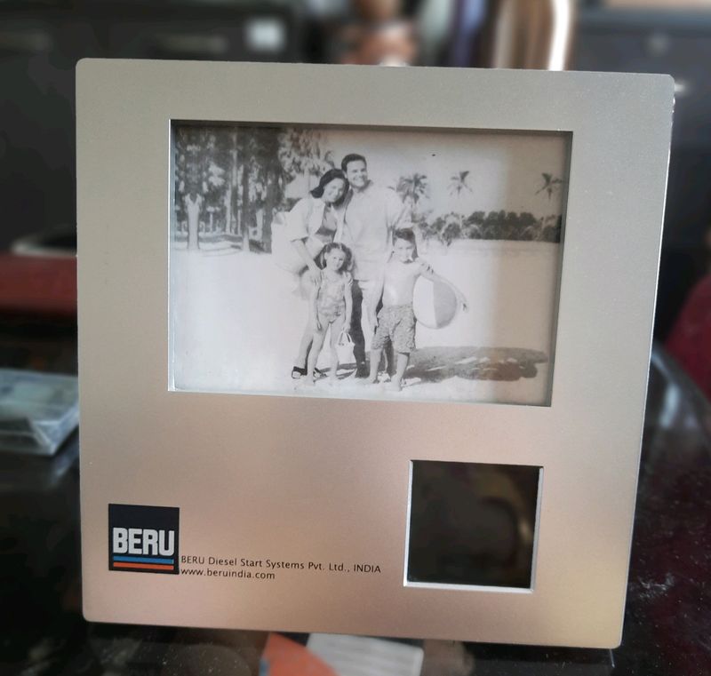 Photo Frame With Digital Date & Time