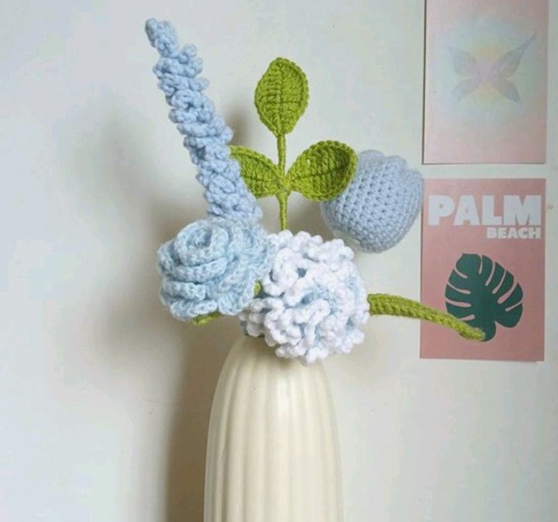 Crochet Flowers 💙