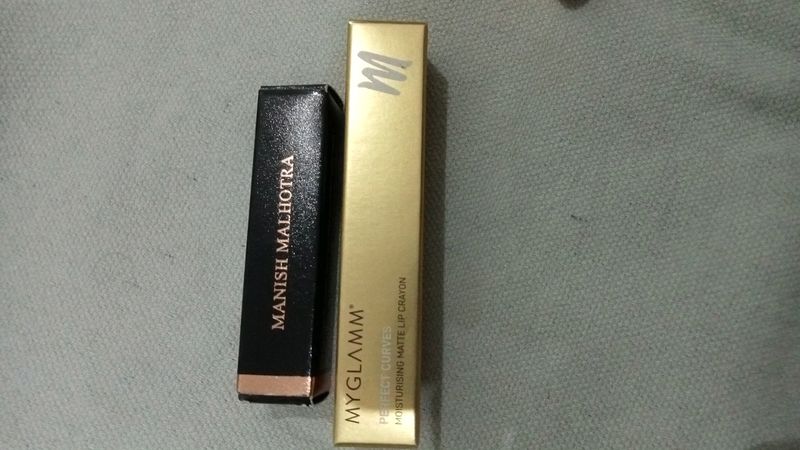 Myglamm Crayon And Manish Malhotra Liquid Lipstick