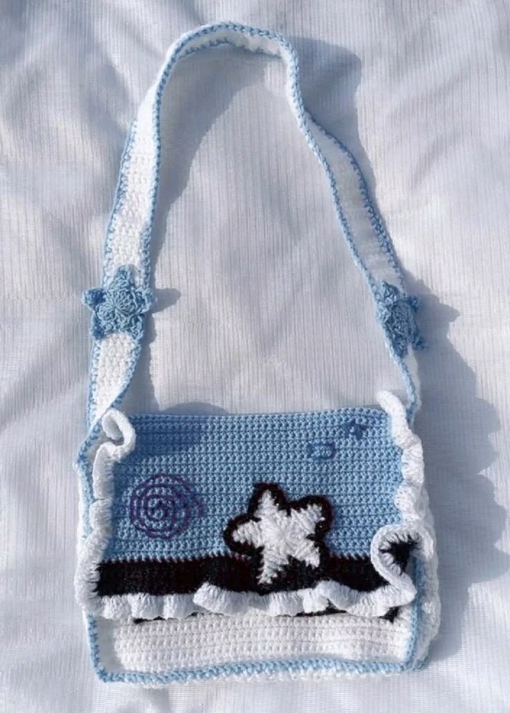 Crochet Ocean Bag