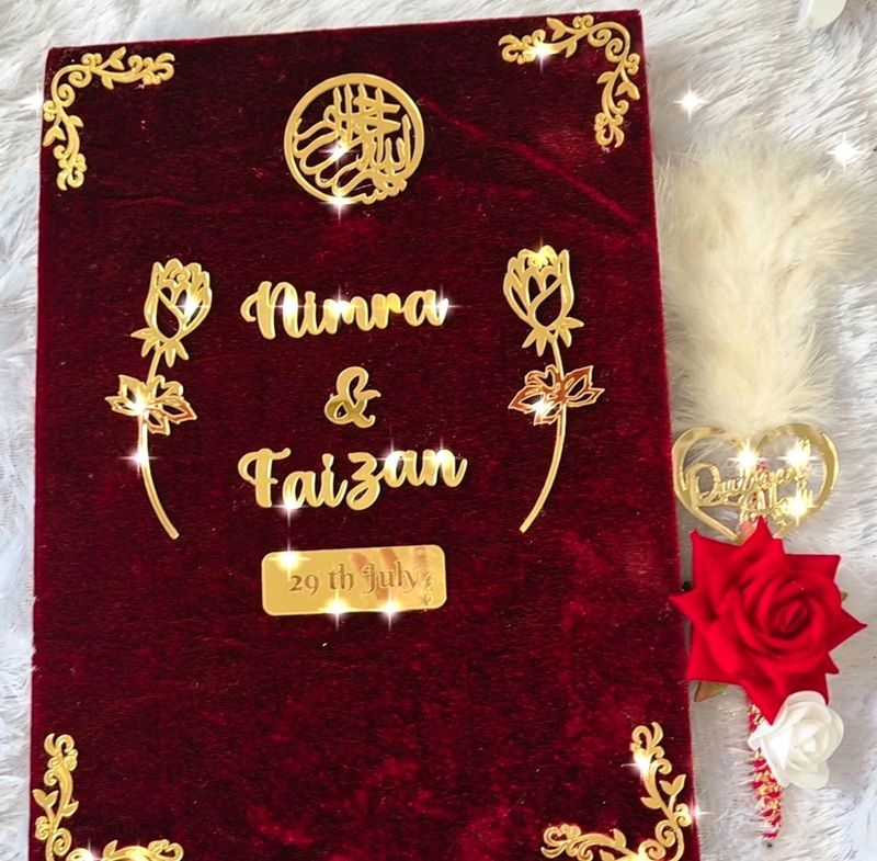 Nikah Booklet