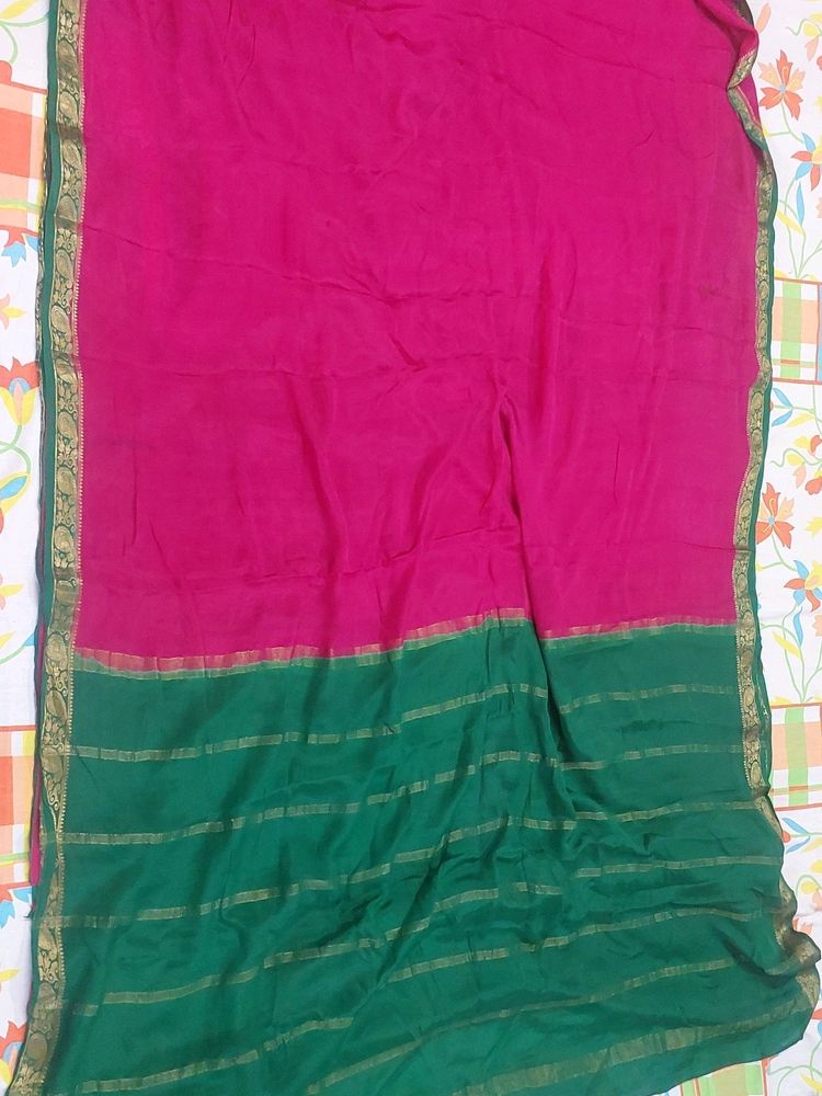 Used Mysoore Silk Saree For Sale