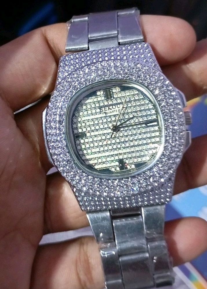 New Iced Out Diamond Watch