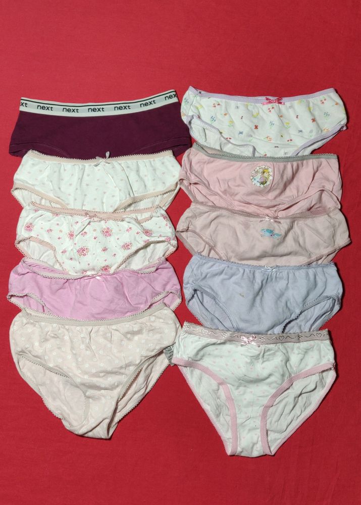 Baby Girl Combo 10 Brief Size 4/5 Years