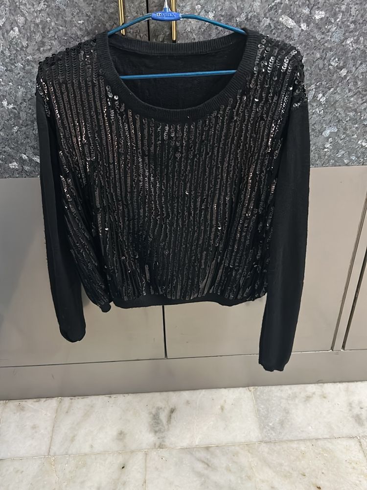 Sequins Stylish Sweater