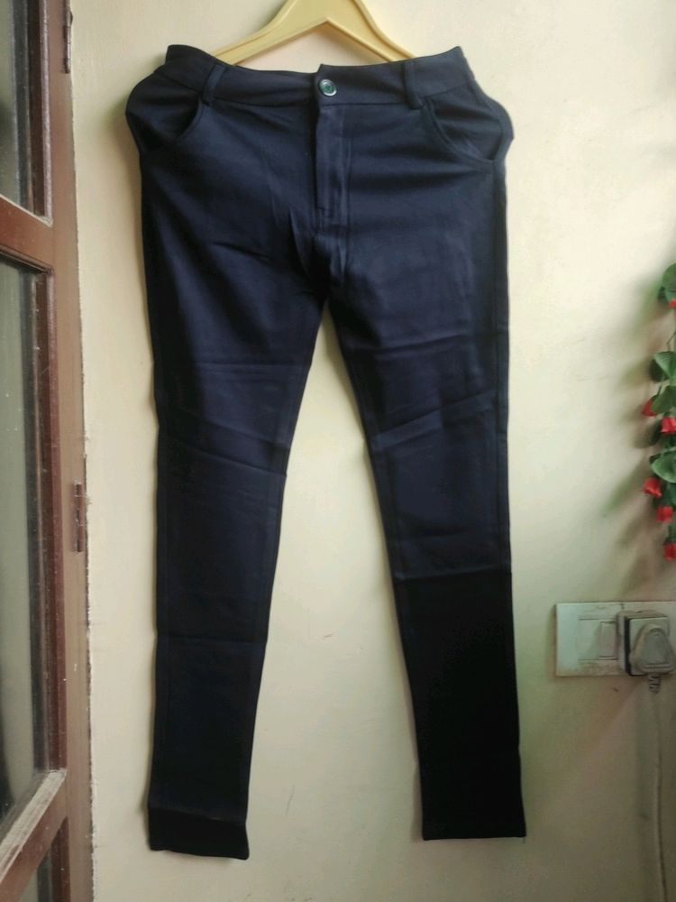 Navy Blue(28)Formal Pant For Women