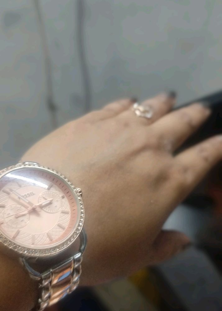 Fossil Rose Gold Watch