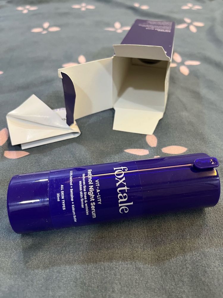 BRAND NEW | NEVER USED | Foxtale Night Serum - 30m